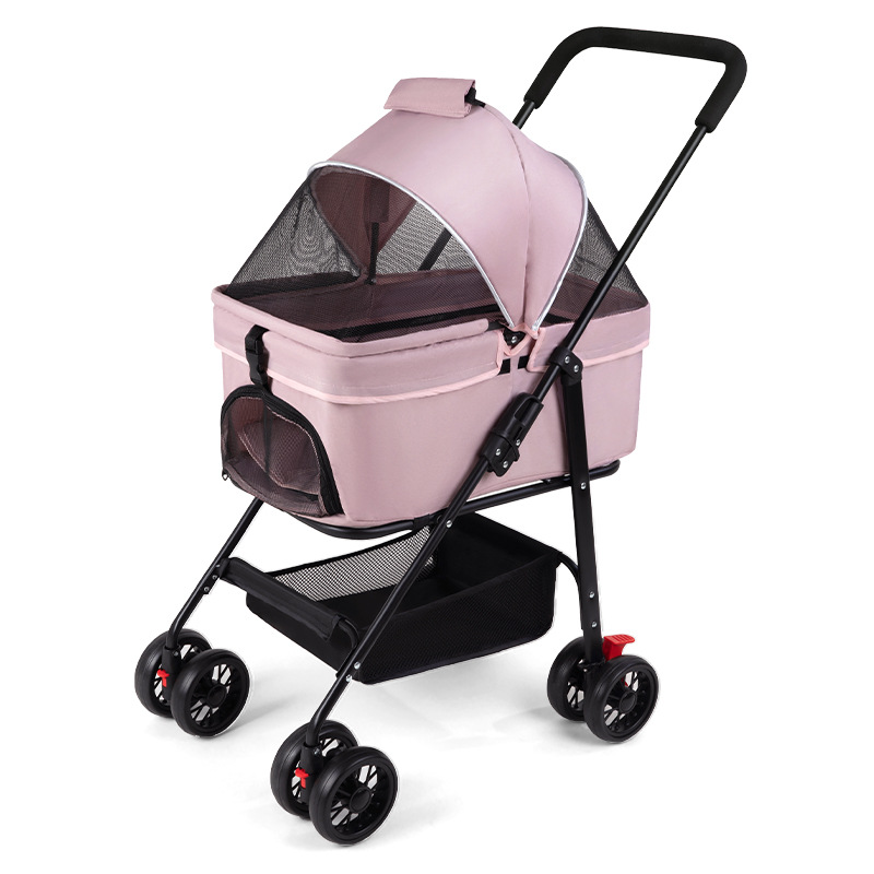 Pet Stroller Carrier - Carrinho de Transporte para Animais de