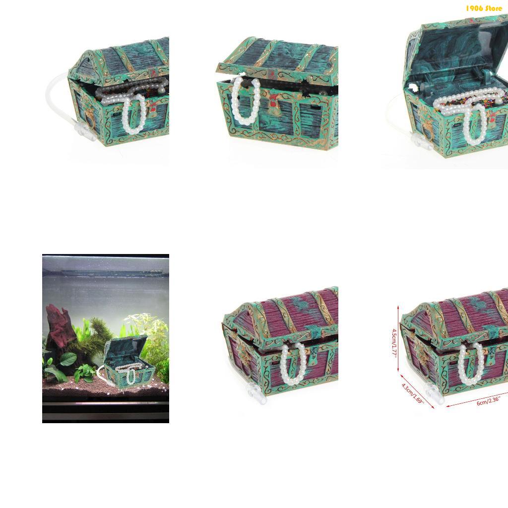Pet X Supplies & Tack Reviews - U1jb decorações baú tesouro aquário, caixa