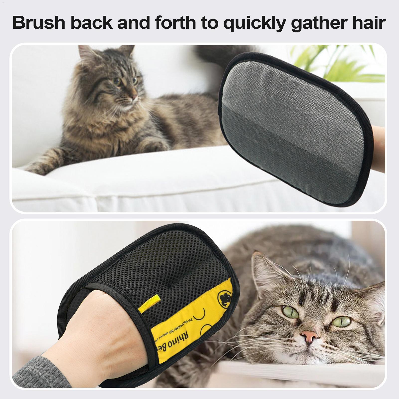 Luvas de Limpeza para Gatos (2 - Pet Hair Remover Brush avaliação e preço