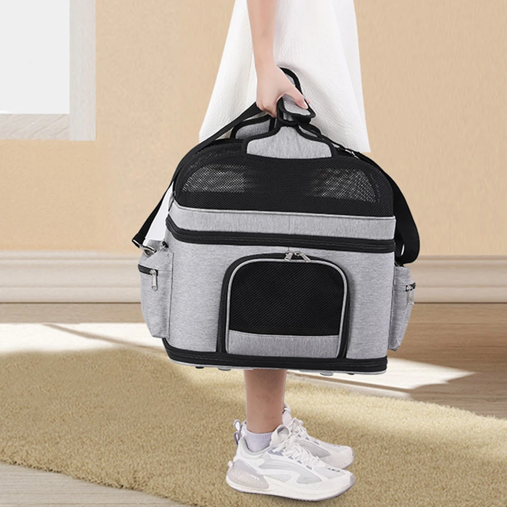 Bolsa de Transporte Portátil p - Pet Stroller Carrier avaliação e preço