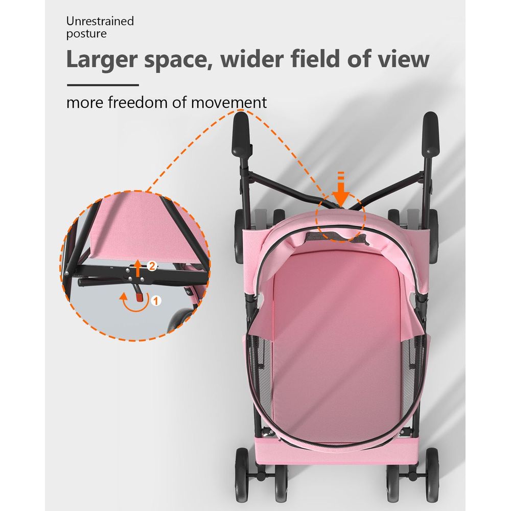 Carrinho de Passeio para Anima - Pet Stroller Carrier avaliação e preço