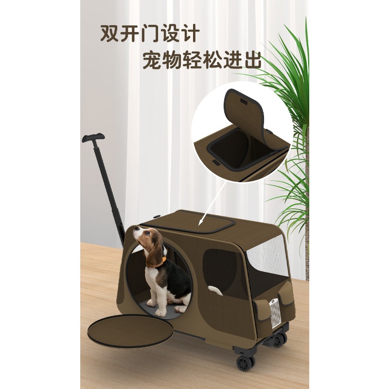 Carrinho de transporte portáti - Pet Stroller Carrier avaliação e preço