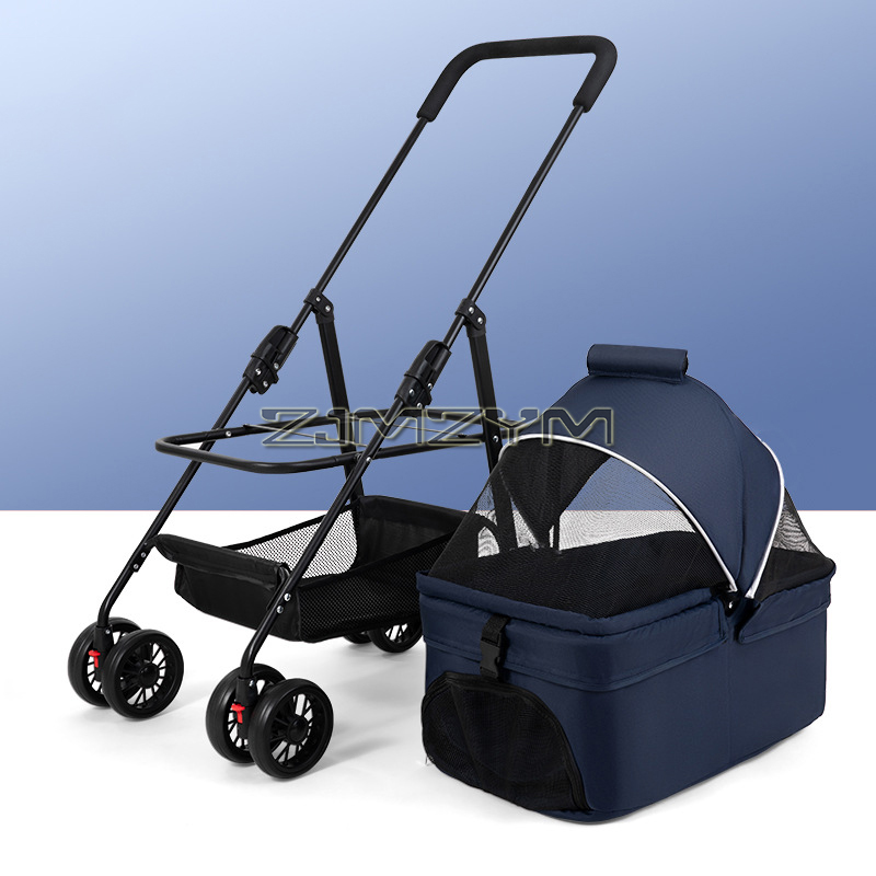 Carrinho de Transporte para An - Pet Stroller Carrier avaliação e preço