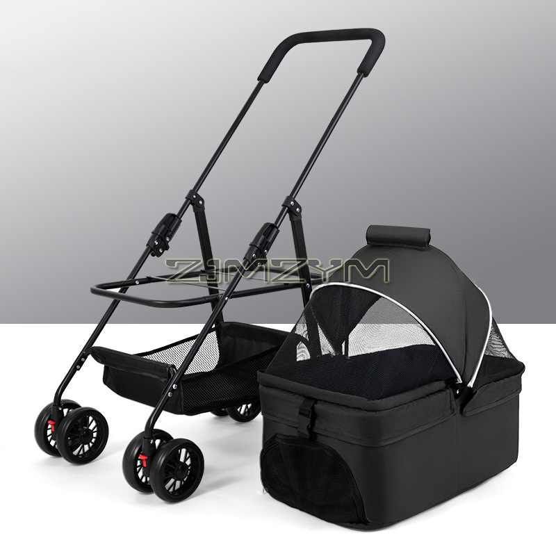 Carrinho de Transporte para An - Pet Stroller Carrier avaliação e preço
