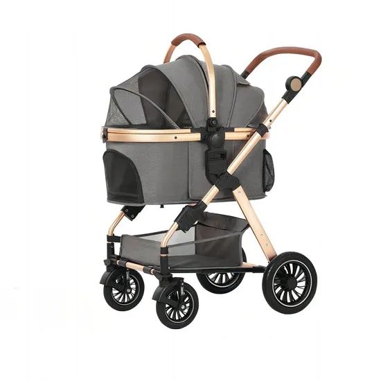 Carrinho de Bebê de Luxo 3 em  - Pet Stroller Carrier avaliação e preço