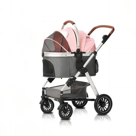 Carrinho de Bebê de Luxo 3 em  - Pet Stroller Carrier avaliação e preço