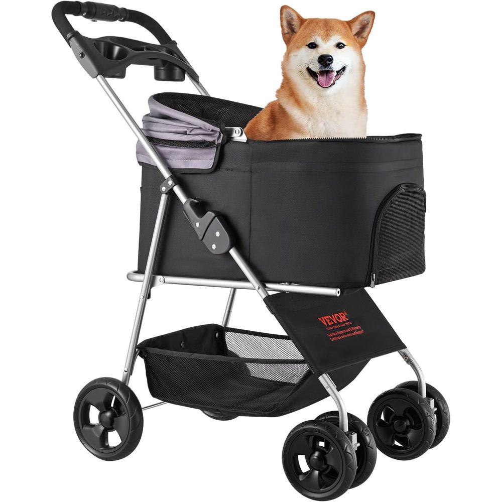 Carrinho de passeio para anima - Pet Stroller Carrier avaliação e preço